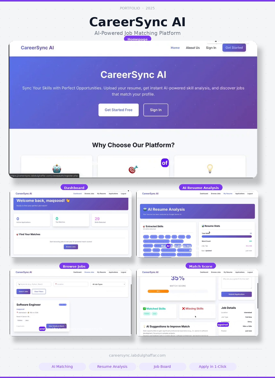 CareerSync AI - AI Job Matching