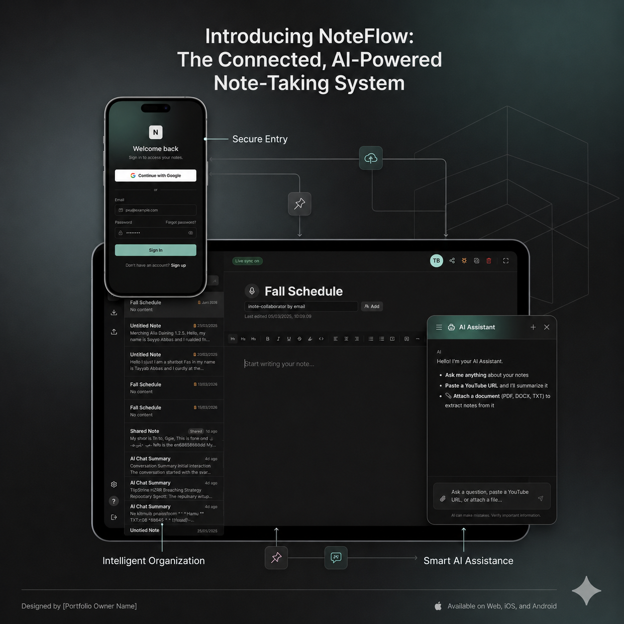 NoteFlow AI - AI Note-taking App